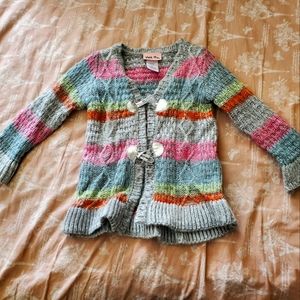 Grey sweater for a toddler